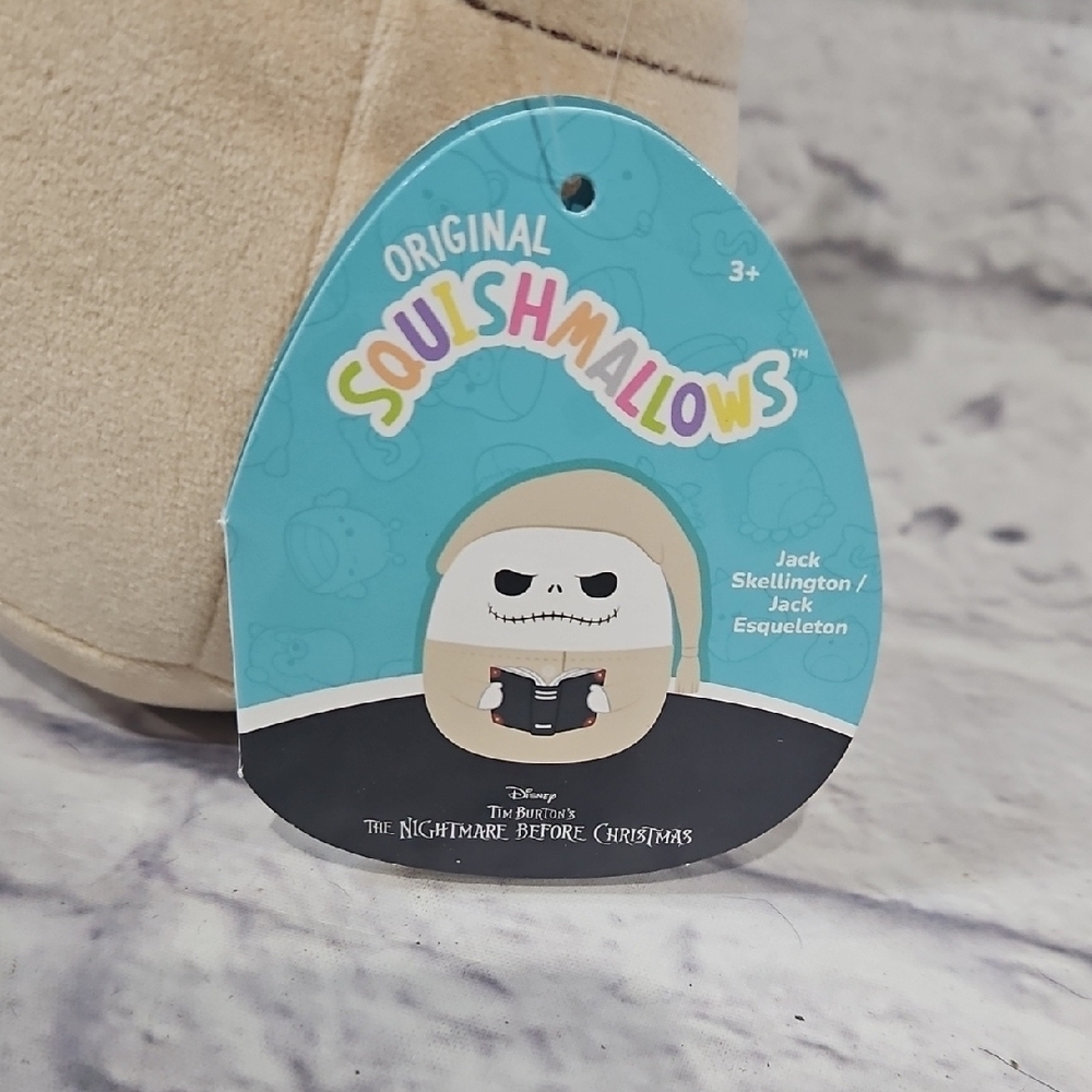Squishmallows Jack Skellington Pajama Nightmare Before Christmas - Picture 2 of 5